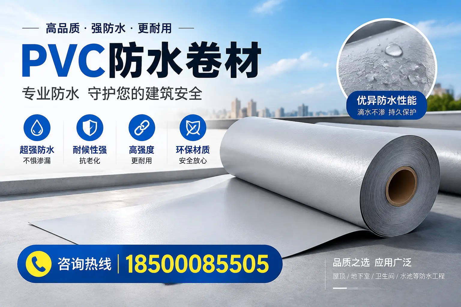 十堰地区pvc防水卷材的市场现状与发展趋势