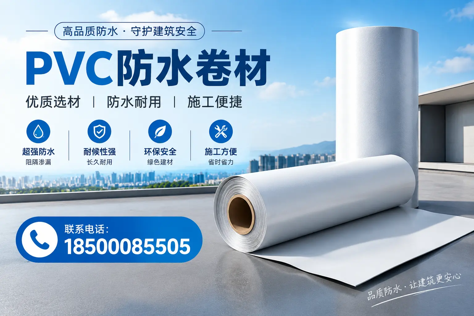 如何评估PVC防水卷材的性价比?十堰消费者必读